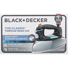 Black+Decker Classic Steam Iron, 7 Settings with Auto Shut Off, Wet or Dry Ironing F67E - Image 2