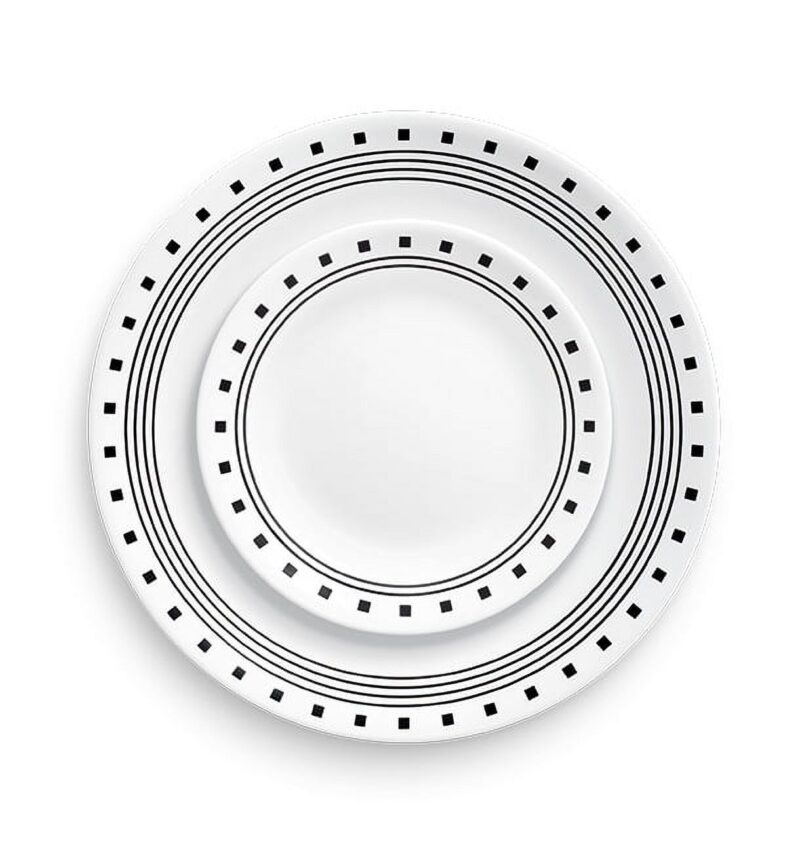 Corelle Classic City Block, 16-Piece, Dinnerware Set - Image 2