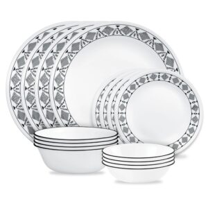 . Corelle  Cusco 16-piece Dinnerware Set (Service for 4)