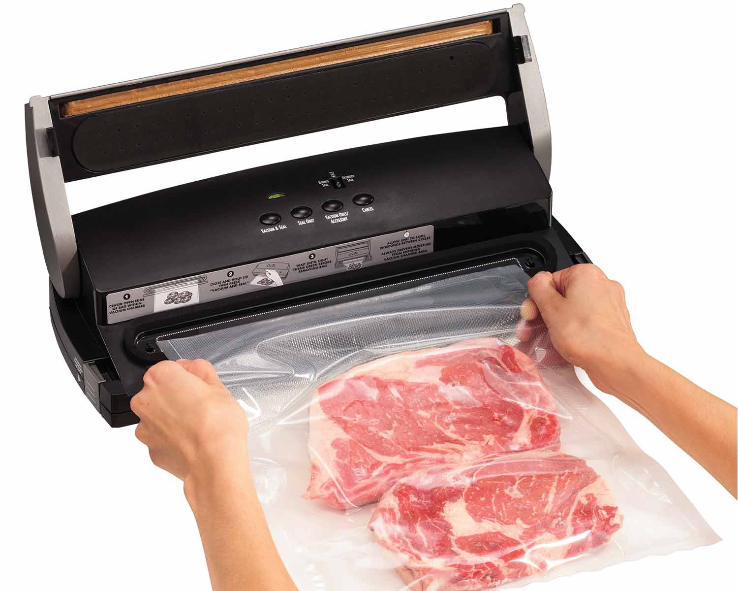 HAMILTON BEACH NUTRIFRESH™ VACUUM SEALER MODEL: 78214 - Image 4
