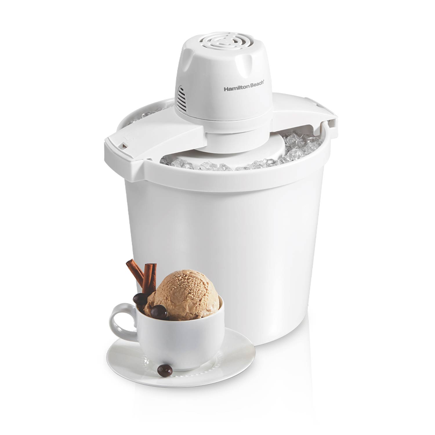 HAMILTON BEACH ICE CREAM MAKER AUTO 4QT - 68330N