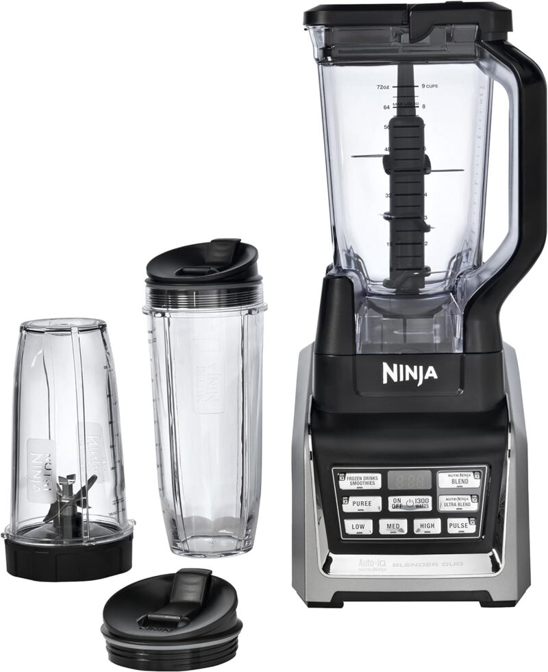 Ninja Nutri Blender Duo with Auto-iQ, 72 oz, Black - Image 4