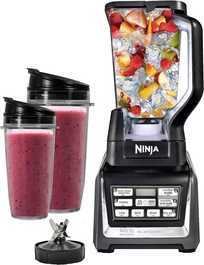 Ninja Nutri Blender Duo with Auto-iQ, 72 oz, Black - Image 2