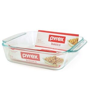 Pyrex Square Glass Baking Dish 2-qt