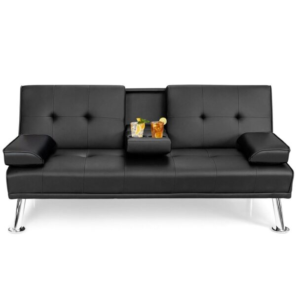 Leather Sofa Bed
