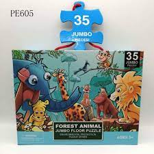 Jumbo Jigsaw Puzzle for Kids FOREST ANIMALS