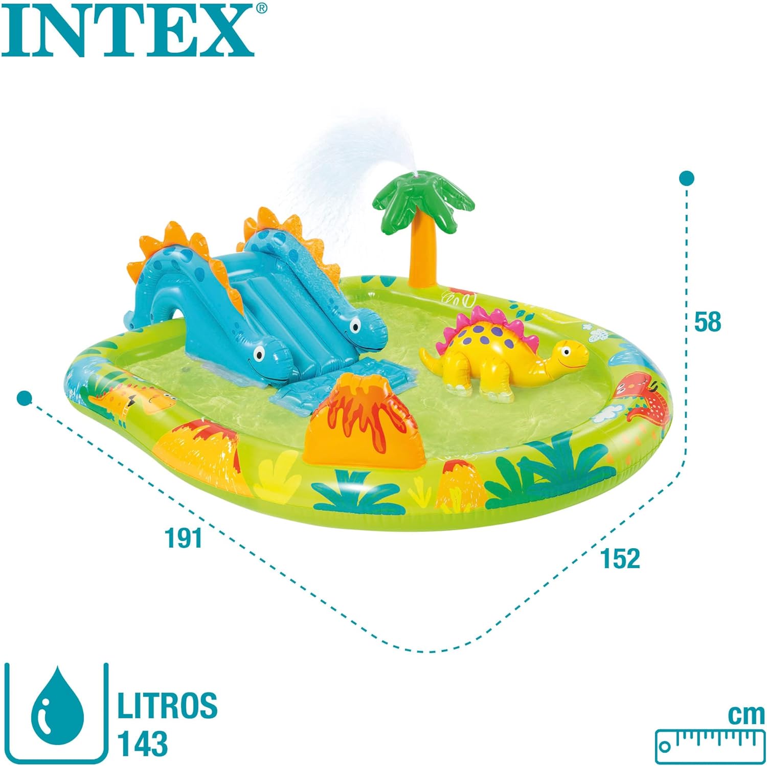 Intex Playcenter Dinosaur Pool (57166NP) - Image 6