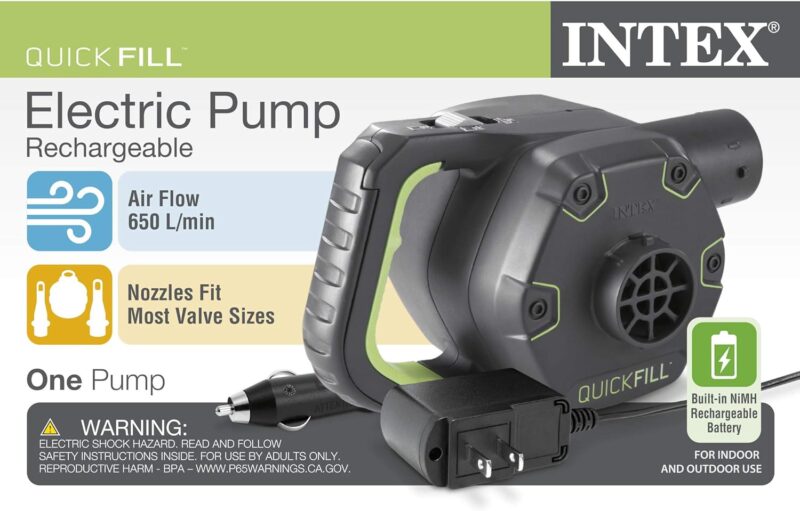 Intex Quick-Fill Rechargeable Air Pump - Image 2