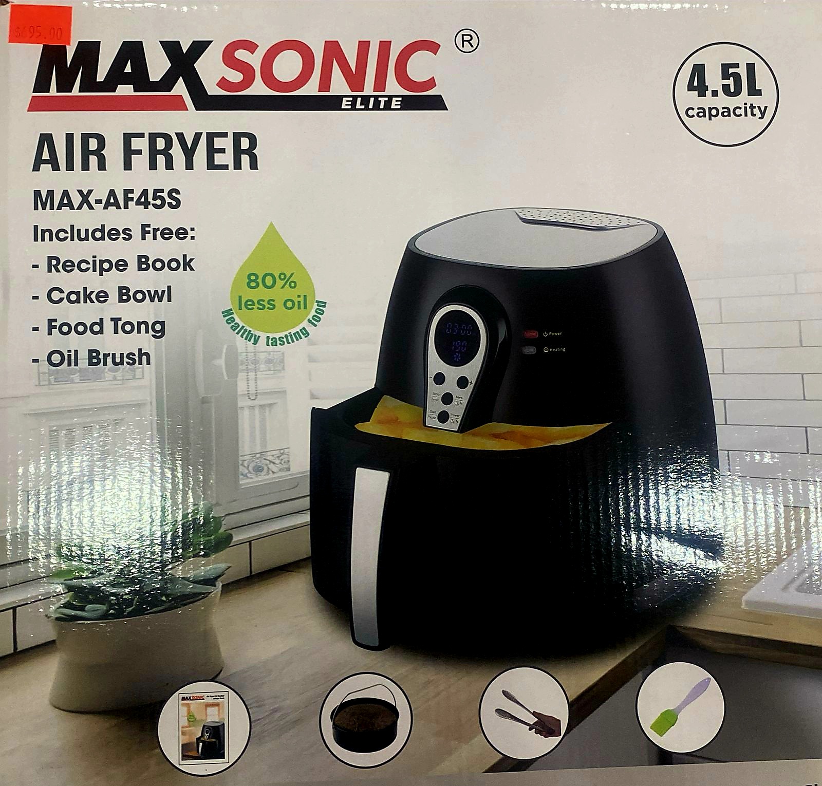 Maxsonic Air Fryer 4.5L - Image 4