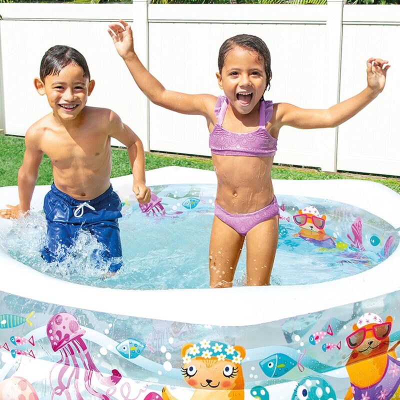 Intex Wet Set Collection - Happy Otter Inflatable Pool (56493NP) - Image 4