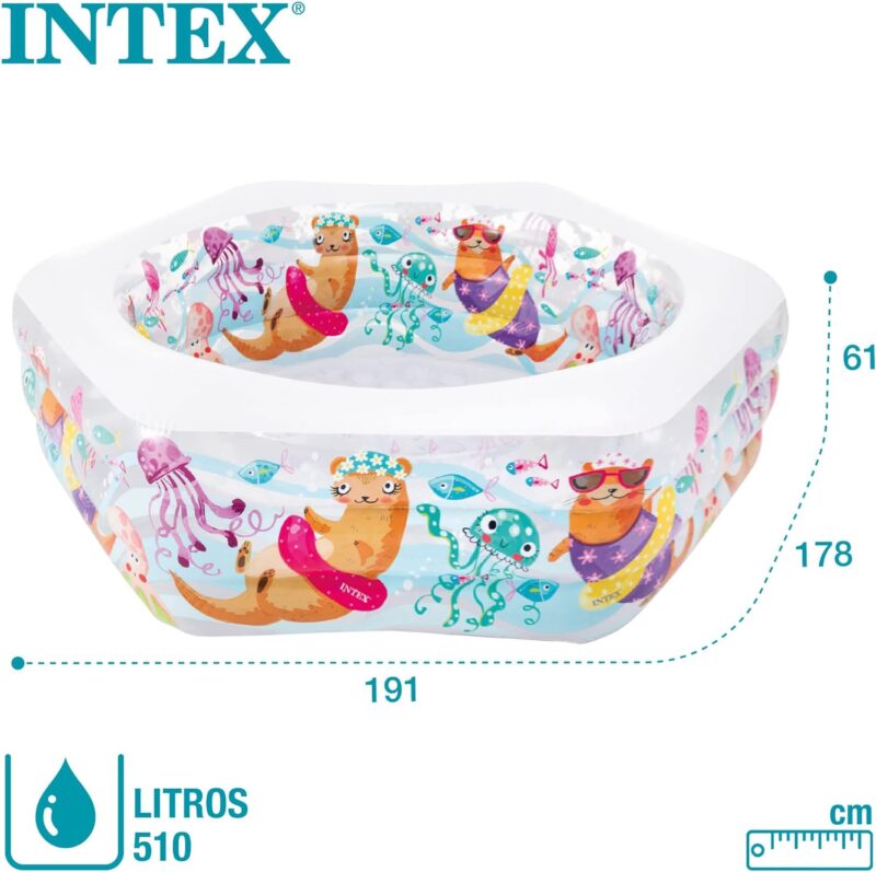 Intex Wet Set Collection - Happy Otter Inflatable Pool (56493NP) - Image 6