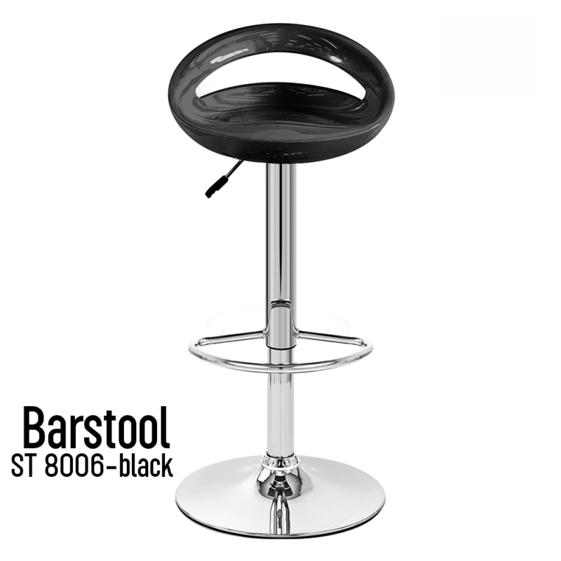 BLACK BAR STOOL ST8006