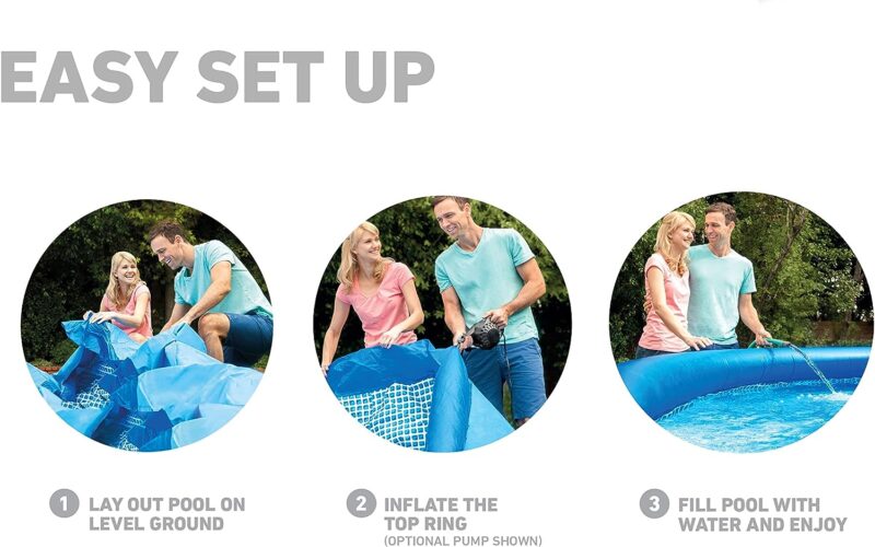 Intex Easy Set Pool with 330 GPH Filter Pump - 10 ft. x 30 in. (28121EH) - Image 5
