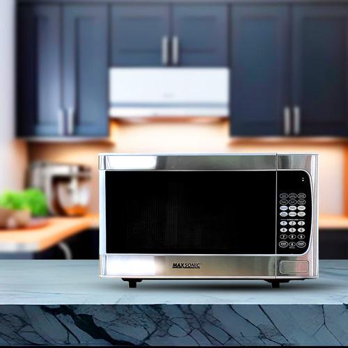 Maxsonic Elite Microwave Oven - Cooks, Reheats and Defrost 0.9 cu / MAX-MW09SS - Image 5