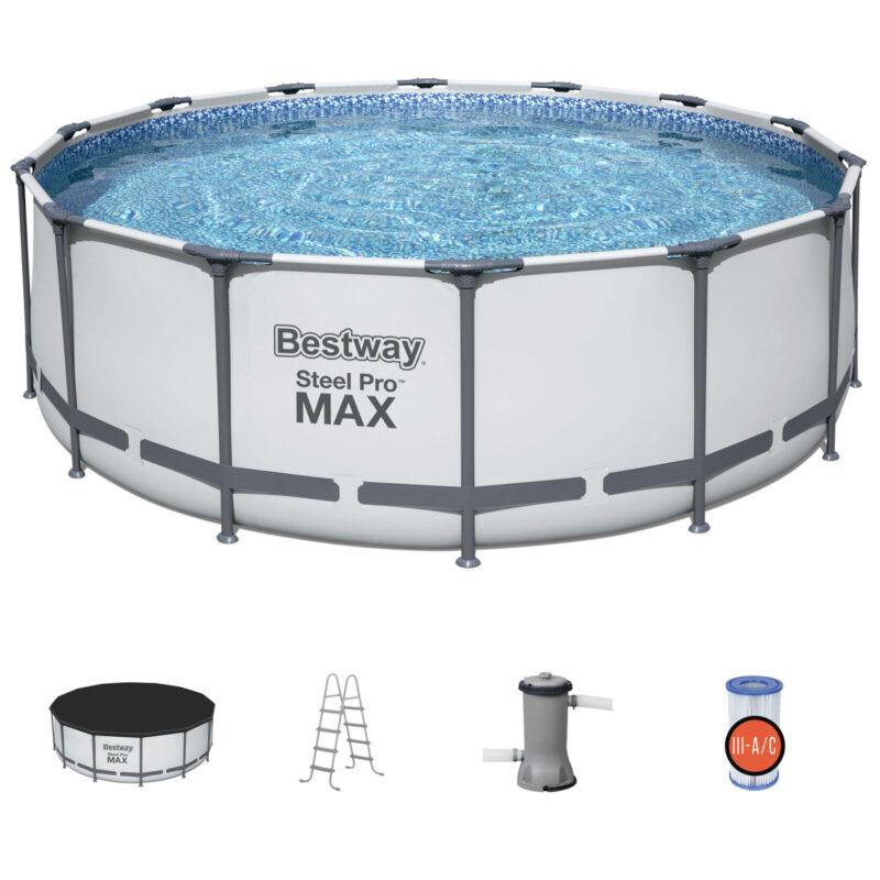 Bestway Steel Pro MAX 14' X 42' Metal Framed Pool