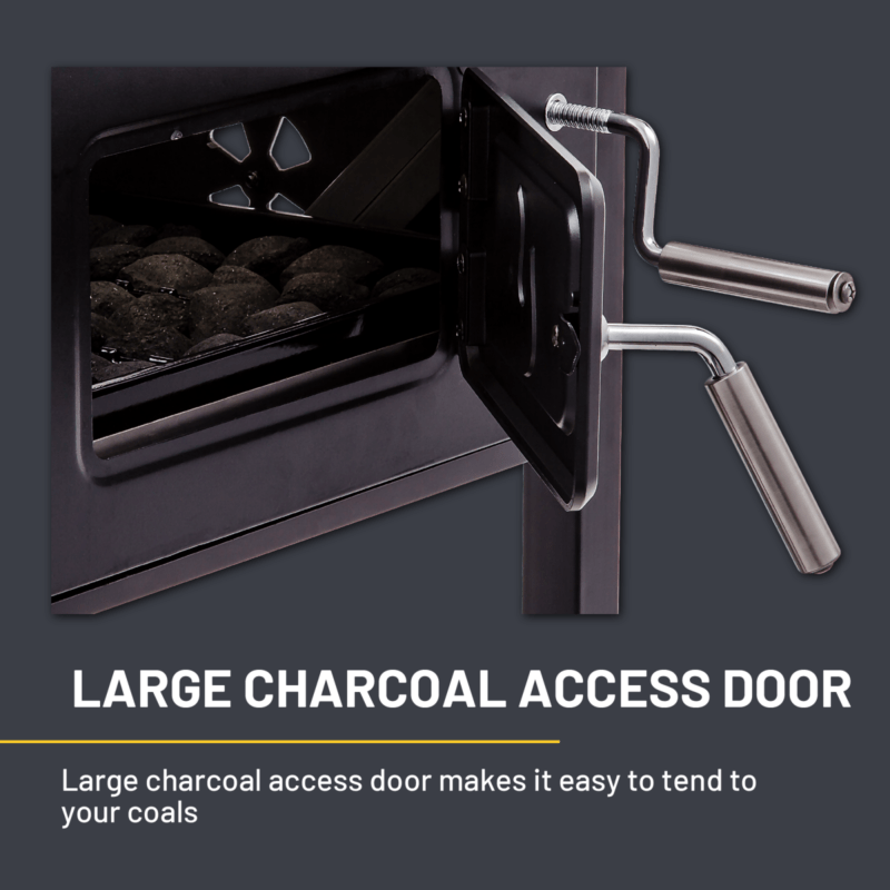 CHAR BROIL 580SQ" CHARCOAL GRILL (16302038) - Image 6