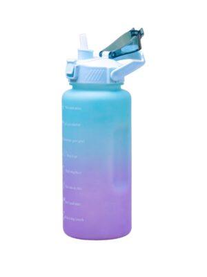 Motivational Travel Water Bottle 400ml – Blue Purple