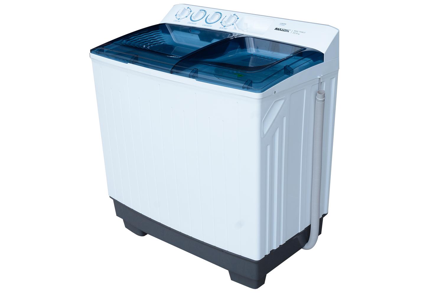 MAXSONIC TWIN TUB WASHER 18KG MAX-THW18