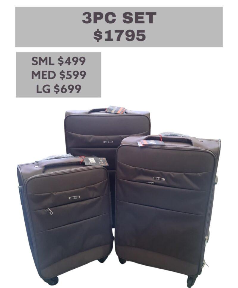 3 Pc Luggage Set (Black)