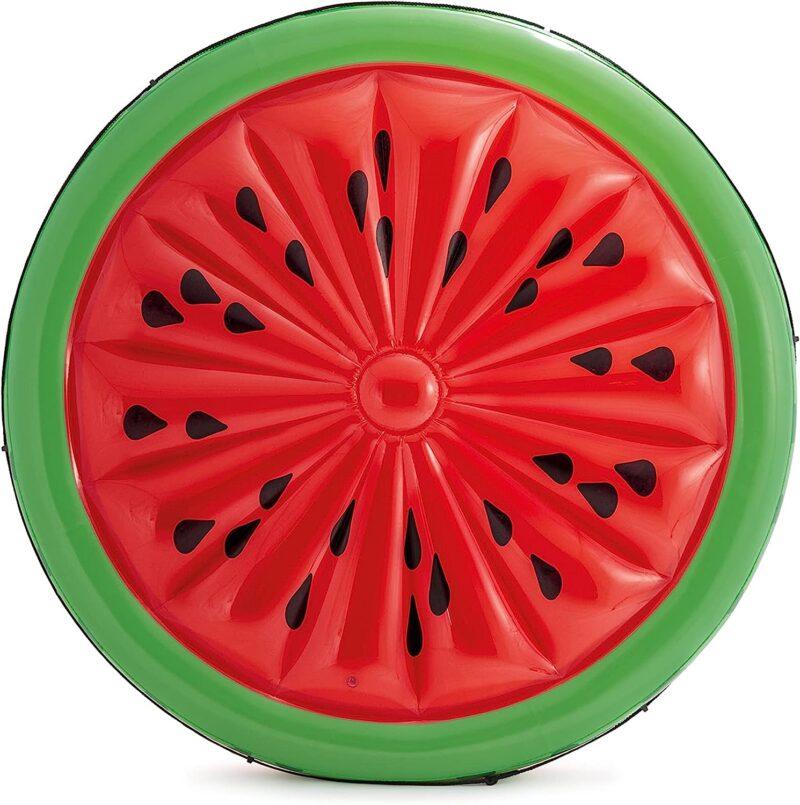 Intex Giant Inflatable 72 Inch Watermelon Island Summer Swimming Pool Float Raft - Image 2