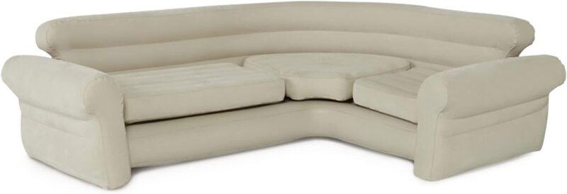 Intex Inflatable Corner Sofa, 101" X 80" X 30" - Image 2