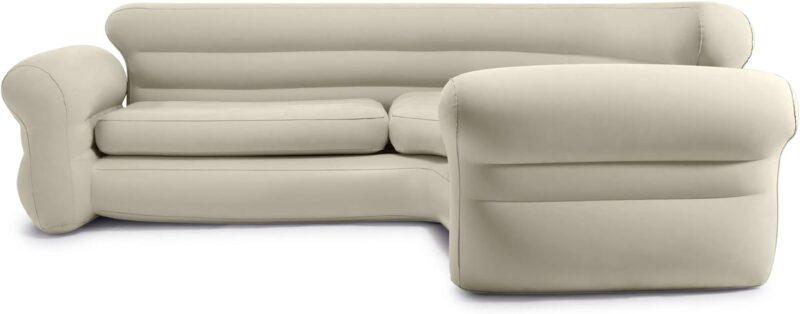 Intex Inflatable Corner Sofa, 101" X 80" X 30" - Image 5