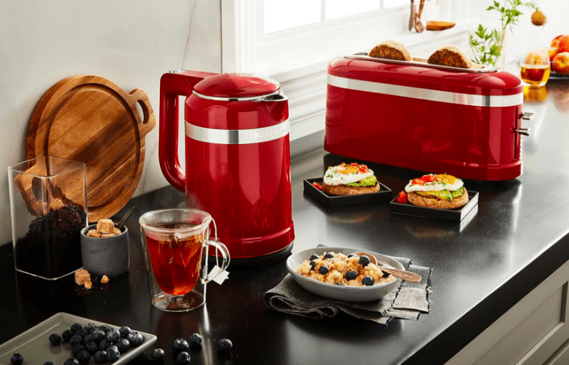 KitchenAid Electric Dual-Wall Insulation Kettle, 1.5 L, Empire Red - Image 3